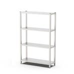 HCB Opbergrek - stelling - 120 x 40 x 180 cm - RVS, Verzenden, Nieuw in verpakking, Overige typen