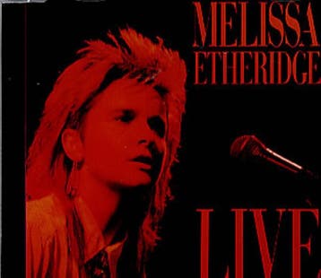 cd single - Melissa Etheridge - Live (Chrome plated heart..), Verzenden, Zo goed als nieuw, Pop