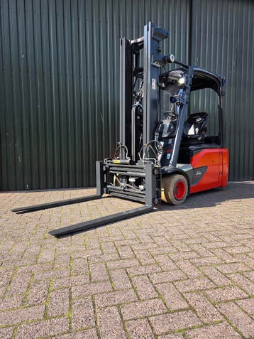 Linde E20L-02 Elektrische Heftruck BJ2020 Triplex Spreider, Linde, Heftruck, Ophalen of Verzenden, 1000 tot 2000 kg