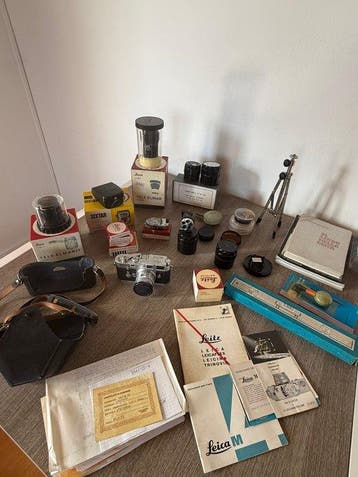 Leica M3 Rangefinder Camera Collection - featuring Leitz