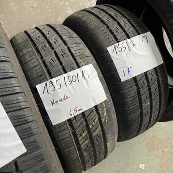 2 x Kenda 195-50-13 Zomerbanden 6,5mm, Gebruikt, 13 inch, Ophalen of Verzenden, Band(en)