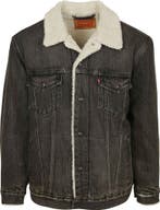 Levis Sherpa Jas Denim Antraciet maat M Heren, Kleding | Heren, Jassen | Winter, Levi's, Nieuw, Grijs, Verzenden