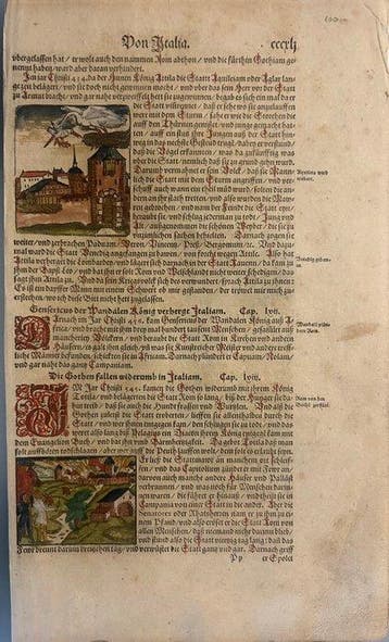 Document - Sebastian Münster (1488–1552), - Storia e