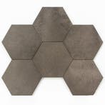 Keramische hexagon tegels Ermes Aurelia Vintage Antracita, Verzenden, Nieuw