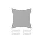 Zonnescherm 3x4m rookgrijs | retourdeal 45% korting, Overige typen, Ophalen of Verzenden, 250 cm tot 450 cm, 300 cm of meer