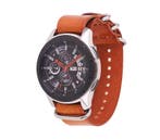 DrPhone HeritageOne – 20mm Leren Horlogeband - Premium Rundl, Verzenden, Nieuw