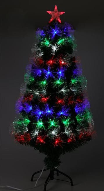 2dekans | Decoratieve glasvezel kerstboom 60x33 cm –, Ophalen of Verzenden, Zo goed als nieuw
