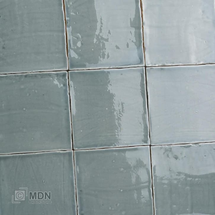 Oud Makkum Lagune handvorm tegels 13x13 cm, Doe-het-zelf en Verbouw, Tegels, Nieuw, Verzenden