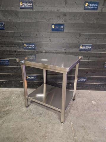 Werktafel | Maxima | RVS | 80cm | horeca, Nieuw in verpakking, RVS Meubilair