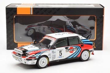 IXO 1:18 - Modelauto - Lancia Delta Integrale 16V No.5,, Nieuw