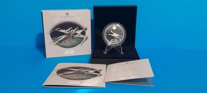 Verenigd Koninkrijk. 2 Pounds 2024, Star Wars: X-Wing, 1 Oz,, Postzegels en Munten, Munten | Europa | Niet-Euromunten