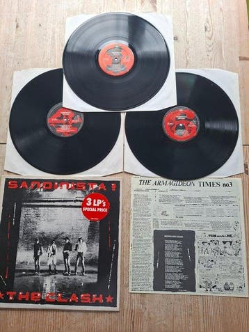 Clash - Sandinista! 3-LP (rare original 1980 NL pressing) +, Nieuw in verpakking