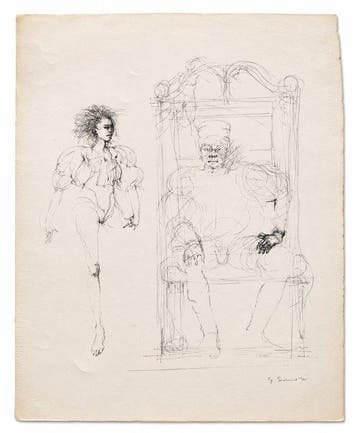 Guido Somarè (1923–2003) - Studio per il Decameron –