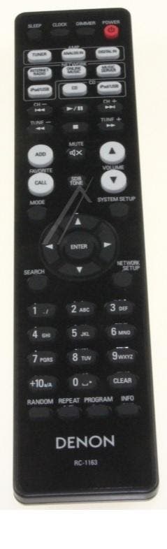 Afstandsbediening Denon rc-1163 dra-f109, Ophalen of Verzenden, Nieuw, Origineel