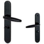Zwart deurbeslag in neutraal design, Sofia serie, Ophalen of Verzenden, Nieuw, Overige materialen, Klink of Kruk