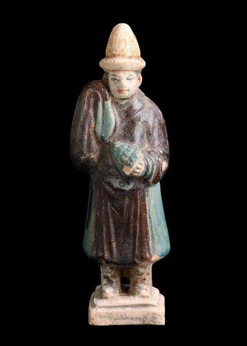 Oud-Chinees, Ming-dynastie Geglazuurd terracotta
