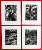 Frans Masereel (1889-1972) - Mijn Land (4x Antwerpen)