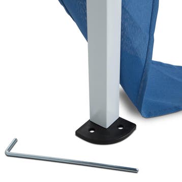 Paviljoen Blauw 3x6m UV-bescherming 50+ (Paviljoen - Prieel), Verzenden, Nieuw