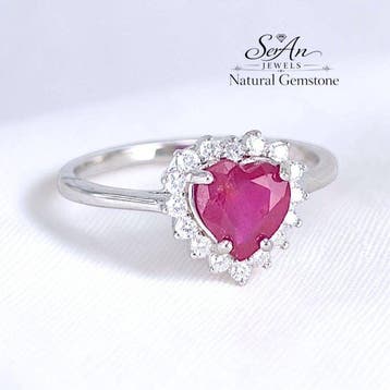 Zonder minimumprijs - Cocktailring Zilver, Zilver 925 ring, Sieraden, Tassen en Uiterlijk, Antieke sieraden