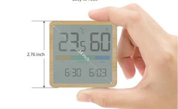 Digitale Hygrometer Thermometer – LCD Comfort Meter, Verzenden, Nieuw