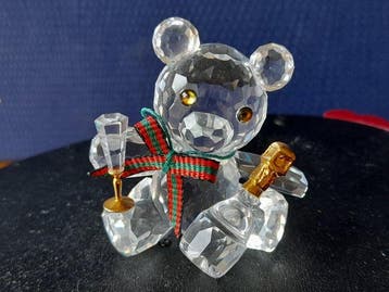 Swarovski - Beeldje - Kris Bear - Celebration - 238168 - Box, Antiek en Kunst