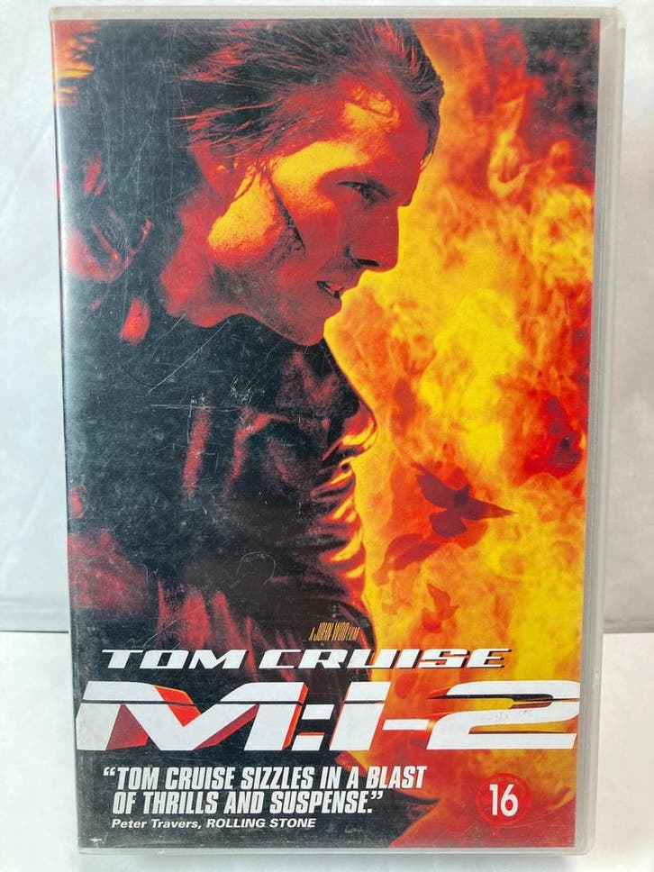 MISSION: IMPOSSIBLE 2 (VHS), Cd's en Dvd's, VHS | Film, Gebruikt, Verzenden