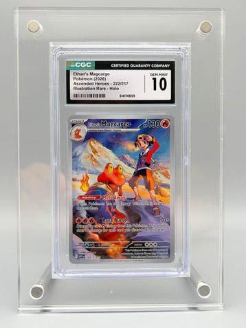 Pokémon Graded card - Ethans Magcargo - Ascended Heroes -, Nieuw
