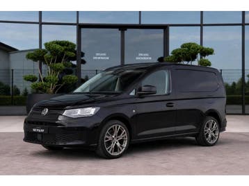 Zakelijke lease - Volkswagen Caddy Cargo 1.5 TSI N-EDITION, Automaat, Stof, Gebruikt, Zwart