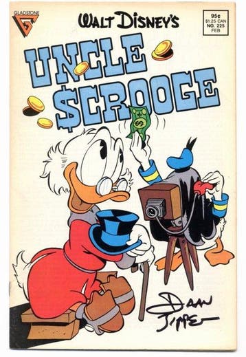 Uncle Scrooge No. 225 - American Comic Book - hand Signed by, Boeken, Nieuw