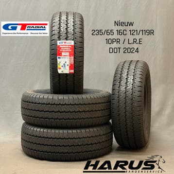 235/65/16C 121R GTradial zomerbanden nieuw 4X GRATIS MONTAGE, Auto-onderdelen, Banden en Velgen, Bestelwagen, 16 inch, Nieuw, Ophalen of Verzenden