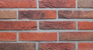 Bakstenen, art 6931 rood bont nuance waalformaat gevelstenen, Nieuw, Bakstenen