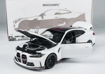 Minichamps 1:18 - Model sportwagen - BMW M4 CSL 2023 - HQ, Nieuw