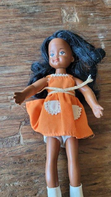 Mattel - Pop Carla AA Black Tutti Doll - 1960-1970