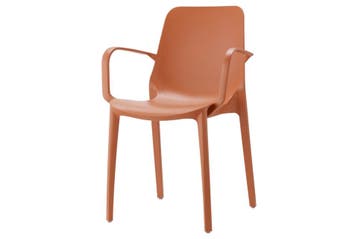 Scab Ginevra stapelbare tuinstoel - Terracotta, Verzenden, Nieuw, Overige materialen