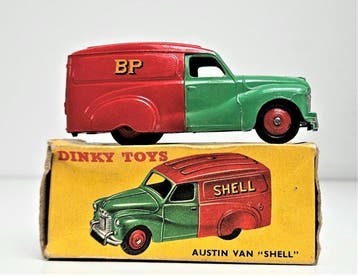 Dinky Toys - Model bestelwagen - Austin Van Shell - Verpakt, Nieuw