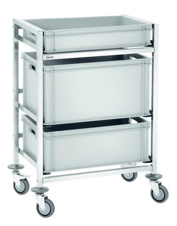 Krattenwagen AK300 | 3 schappen | 720x500x965(h)mm Bartscher, Verzenden, Nieuw in verpakking