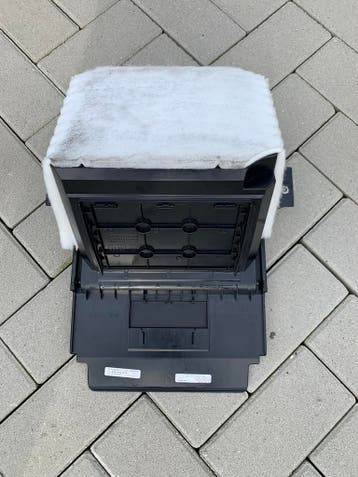 Mercedes W221 S400 bakje midden achter opbergvak 2216802350, Gebruikt, Mercedes-Benz