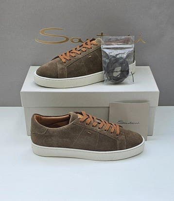 Santoni - Sneakers - Maat: EU 42, EU 42.5 - Nieuw met tags, Nieuw