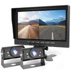 Strex Achteruitrijcamera Set Bedraad Met 2 Cameras-HD 1080P, Verzenden, Nieuw