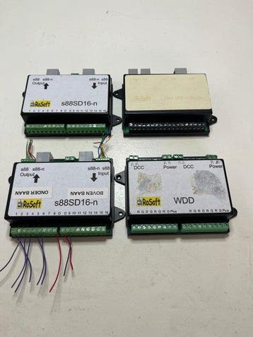 RoSoft H0 - s88SD16-n, WDD, Loconet s88-n diode - Digitale, Hobby en Vrije tijd, Nieuw