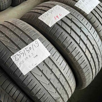 2 x Hankook Ventus S1 Evo2 235-50-19 Zomerbanden 5,5mm, 19 inch, Gebruikt, Ophalen of Verzenden, 235 mm