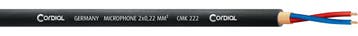 Cordial microfoonkabel 2x 0.22mm² zwart (per meter), Muziek en Instrumenten, Verzenden, Nieuw