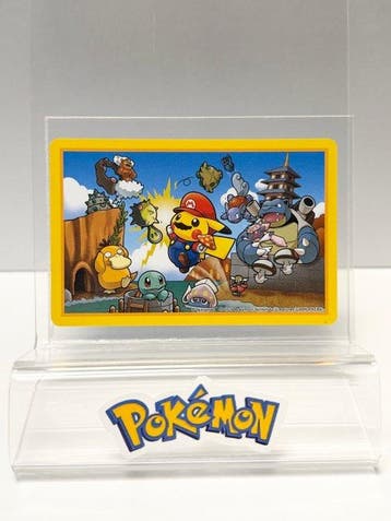 Pokerset - Nintendo 2016 Pokemon Mario Pikachu 10 of Hearts, Nieuw