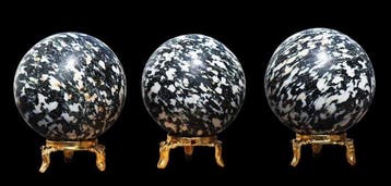 KAM’R GEM | Grote Zebra Jaspis Kristallen Bollen – 50 mm tot
