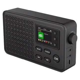 DAB+ radio | Denver (1W, Bluetooth, Alarmklok, Slaaptimer), Verzenden, Nieuw