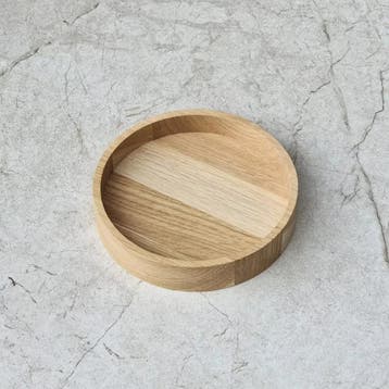 HOCHO Eikenhouten Snack Kom Middel – Ø 150x30 mm – Hard, Ophalen of Verzenden, Nieuw
