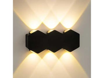 Veiling - 4 x Tweezijdige LED Wandlamp – 6W – 3500K –, Nieuw