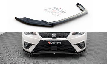 Voorspoiler V.2 Seat Ibiza KJ Maxton Glans Zwart, Ophalen of Verzenden, Nieuw