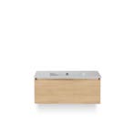 Frozen Badmeubelset 100 cm - Greeplijst in kleur - Casella, Ophalen of Verzenden, Nieuw