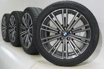BMW 2 serie 3 serie 4 serie G20 G21 G22 G42 790M 18 inch vel, 18 inch, Gebruikt, Velg(en), Winterbanden